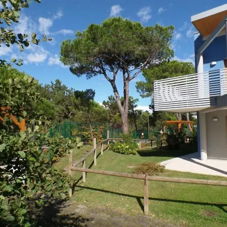 Lovely Surrounded By Greenery In Bibione