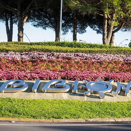 Lovely Surrounded By Greenery In * Bibione