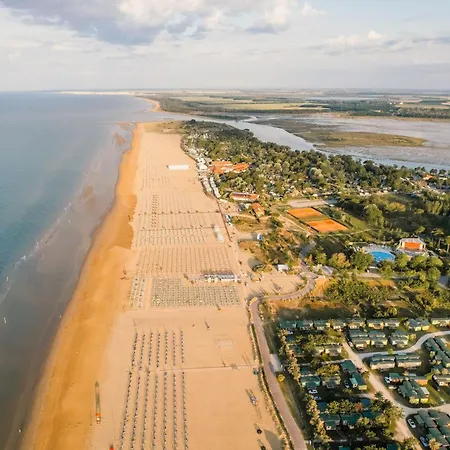 Lovely Surrounded By Greenery In Bibione